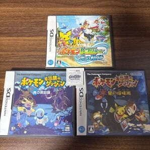 ポケットモンスター 不思議のダンジョン 青の救助隊 闇の探検隊 レンジャー光の軌跡 不思議のダンジョンむげんだいの迷宮 4点セット
