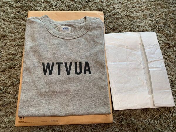 WTAPS design blank WTVUAロゴ Tシャツ グレー ネイバーフッド 未使用