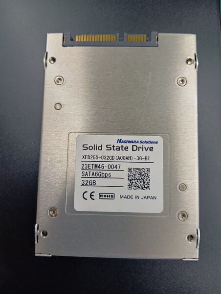 使用時間僅か☆国産 日本製 Hagiwara Solutions ハギワラソリューションズ 32GB SSD 産業用 SATA