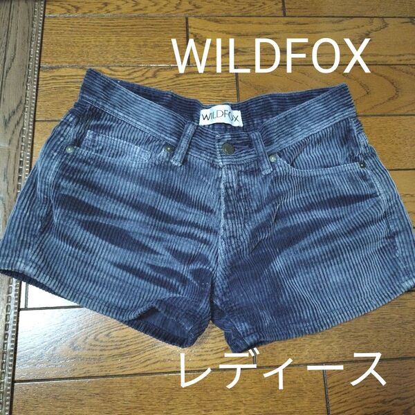 wildfox ワイルドフォックス ショートパンツ コーデュロイ WILDFOX レディース M
