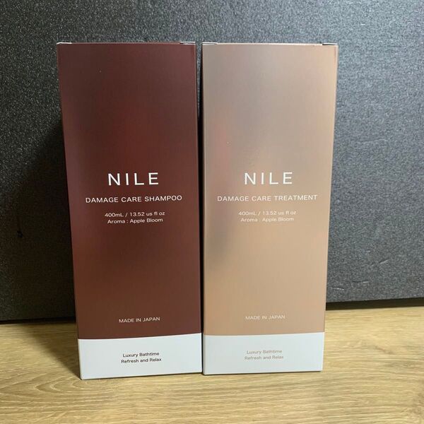 NILE ダメージケア シャンプー&トリートメント セット(400ml+400ml)×1個