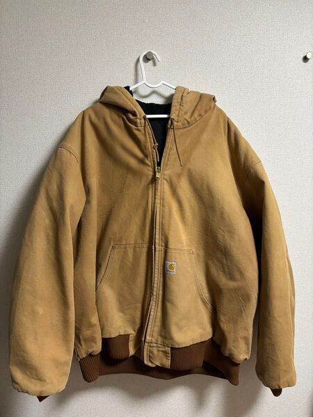 カーハート Carhartt アメカジ 古着 ミリタリージャケット フード付き フーディー 00s ジャケット