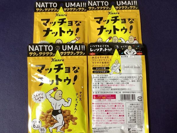 ファンシーおなまえシール【4個】カンロ マッチョなナットゥ