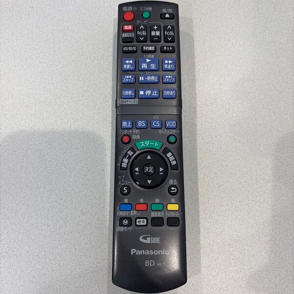 Panasonic BDリモコン N2QAYB001217