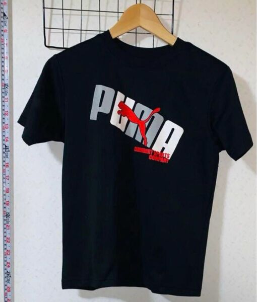 Puma 半袖Tシャツ スポーツウェア ビックロゴ 子供用 09 トップス 子供服 男の子 夏服