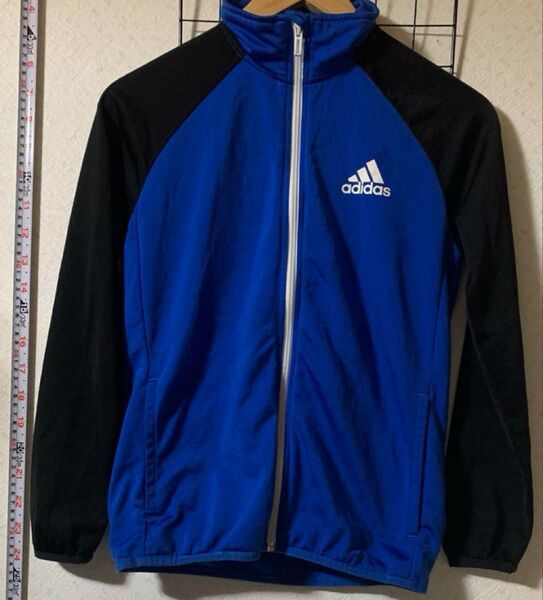 adidas ジャージジャケット スポーツウェア ジップアップ トレーニングウェア 160 スポーツウェア 子供服 サッカー