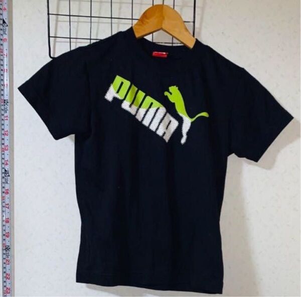 PUMA 半袖 Tシャツ スポーツウェア 子供服 サッカー ビックロゴ 14 トップス 子供服 男の子 夏服