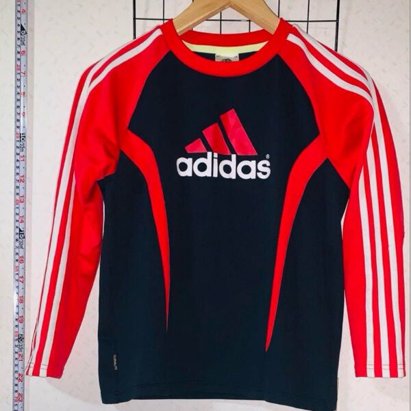 アディダス 長袖Tシャツ 150センチ トップス キッズ ジュニア 男の子 男子 スポーツ 長袖シャツ adidas 27