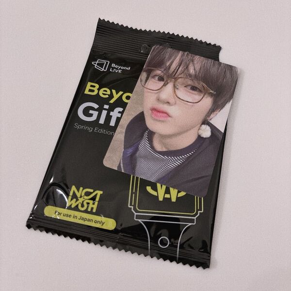 beyond live gift card NCT WISH サクヤ トレカ