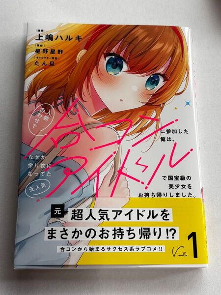 美品 人数合わせで合コンに参加した俺は、なぜか余り物になってた元人気アイドルで国宝級の美少女をお持ち帰りしました。 1巻 初版本