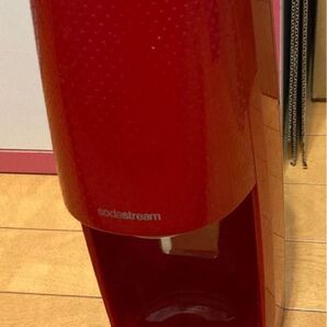 ソーダストリーム Mini Deluxe 赤 炭酸水メーカー SodaStream レッド