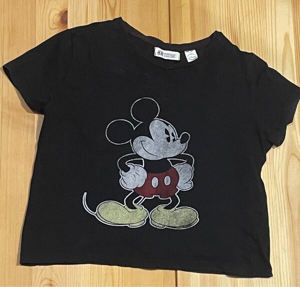 H&M ミッキーマウス Tシャツ ミニT レディース