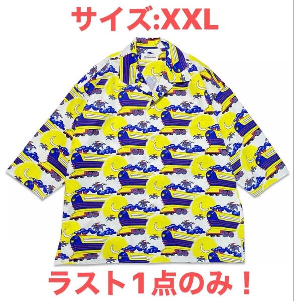 HEAD GOONIE ドク アロハシャツ バック トゥ ザ フューチャー XXL ヘッドグーニー メンズ 半袖