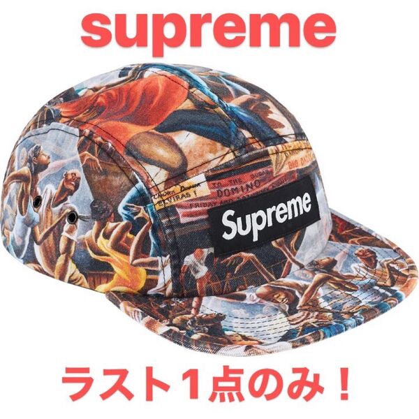Supreme Ernie Barnes Camp Cap シュプリーム/アーニー・バーンズ キャンプキャップ 帽子 メンズ