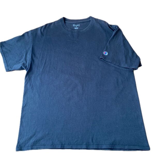 チャンピオン メンズLL Tシャツ 中古 黒