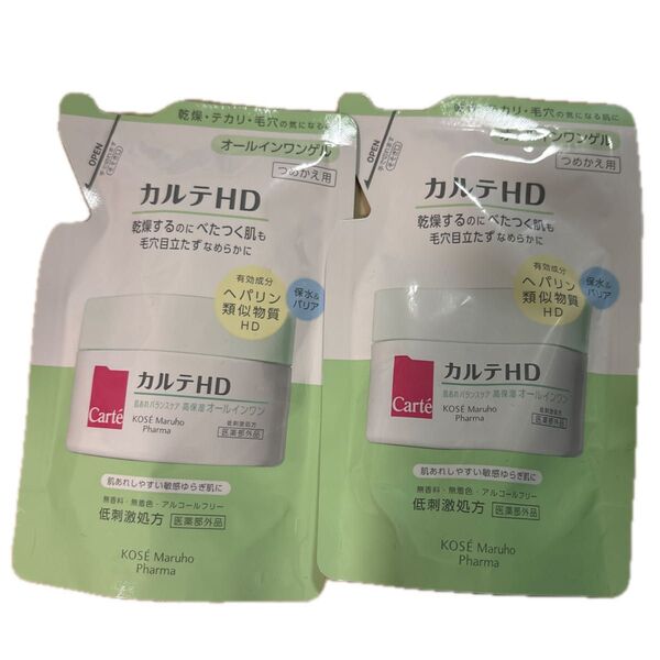 カルテHD 高保湿オールインワンゲル バランスケア ゲルつめかえ用 90g