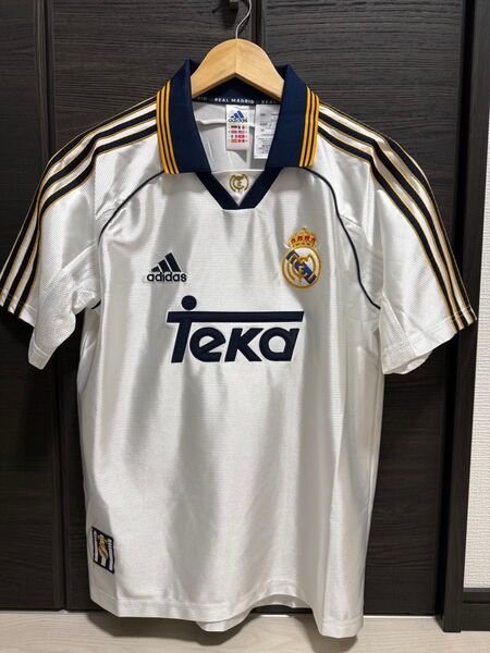 【公式完売品】real madrid 99/00 復刻 ユニフォーム レアルマドリード S