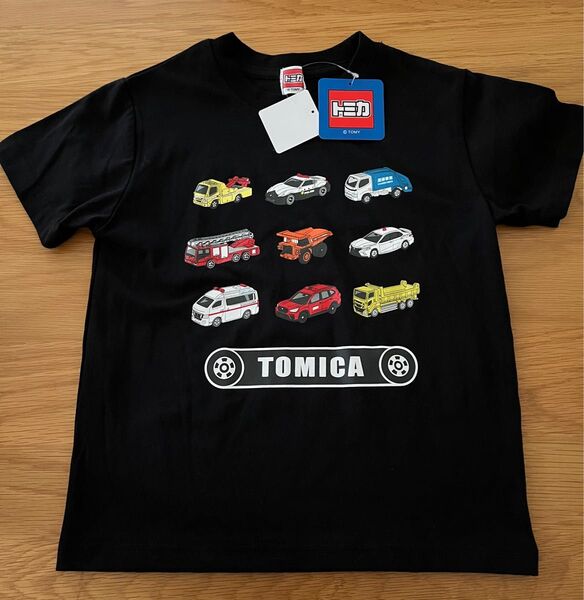 トミカ Tシャツ 古着 黒 ブラック 120サイズ