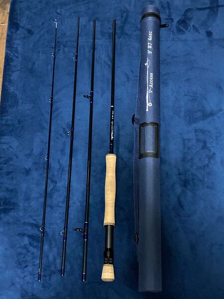 MAXCATCH V-Access 9ft ♯7 パックロッド フライロッド