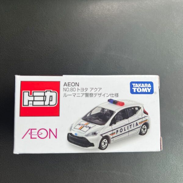 AEONオリジナル NO.80 トヨタ アクア ルーマニア警察デザイン仕様