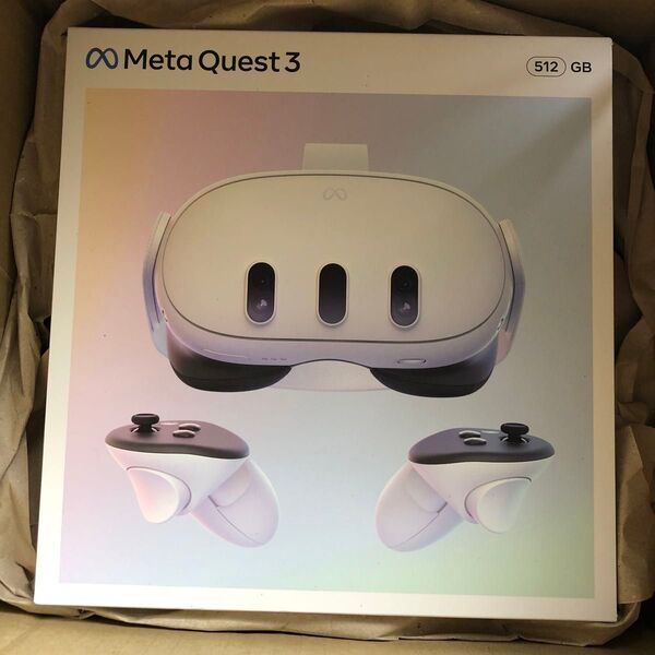 新品未開封 Meta Quest 3 512GB VRヘッドセット オールインワンVRヘッドセット