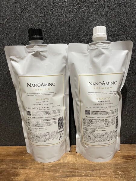 ナノアミノ プレミアム シャンプー&トリートメント 詰替セット 美容室専売品