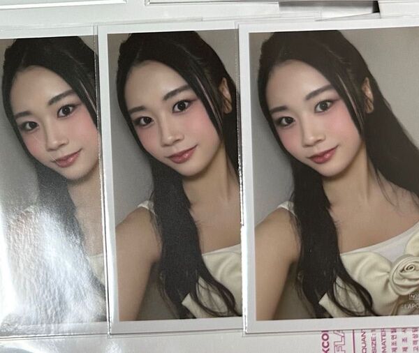 KCON JAPAN 2025 ME:I 生写真 佐々木心菜 3枚