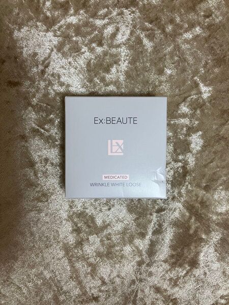 Ex:BEAUTE エクスボーテ 薬用リンクルホワイト ルースパウダー ペールピンク6g
