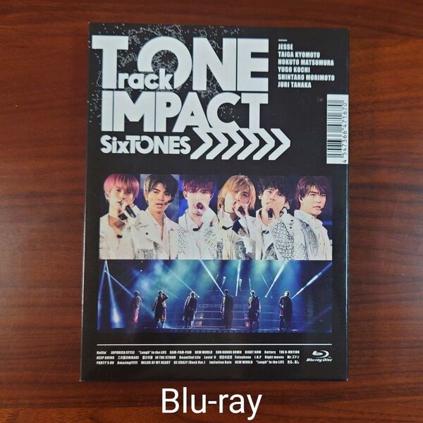 TrackONE IMPACT 初回盤 Blu-ray SixTONES