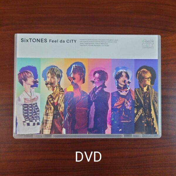 Feel da CITY 通常盤 DVD SixTONES