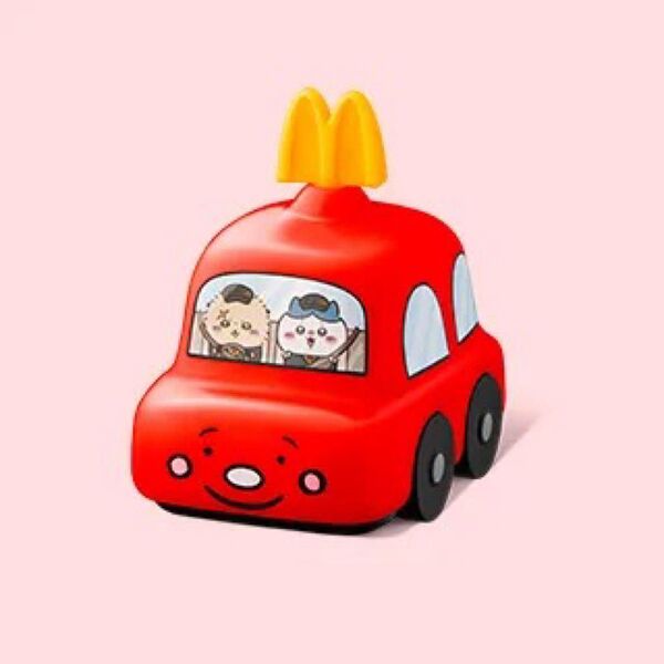 マクドナルド ハッピーセット ラッコのドライブころころメジャー おもちゃ ちいかわ