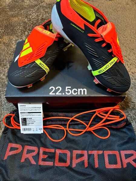 値下げ【新品未使用】完売品 レア品 アディダス adidas プレデター エリート FT FG 22.5cm 24時間以内発送