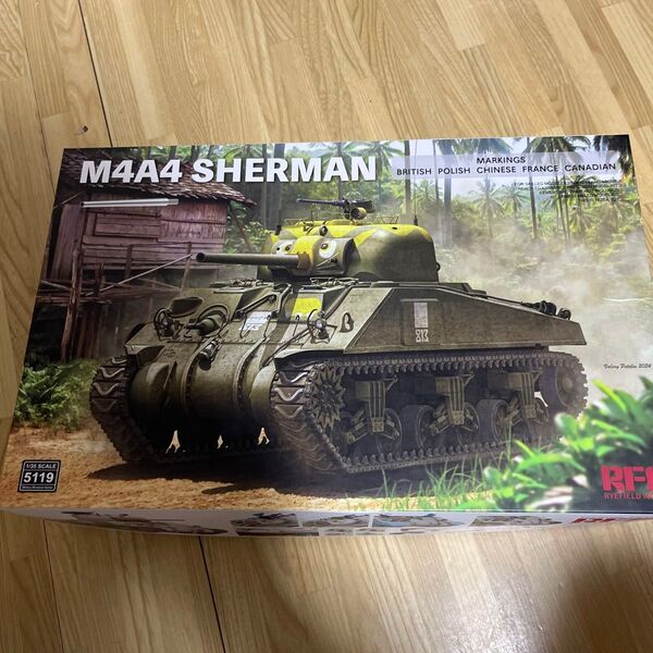 ライフィールドモデル(RYEFIELD MODEL) 1/35 M4A4 シャーマン プラモデル 組立キット RFM5119