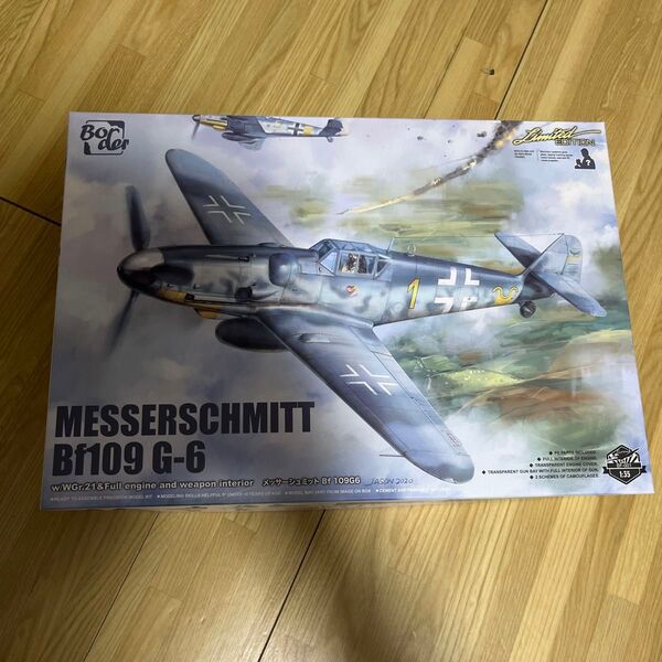 ボーダーモデル(Border) 1/35 ドイツ メッサーシュミット Bf109 G-6 プラモデル 組立キット BF001