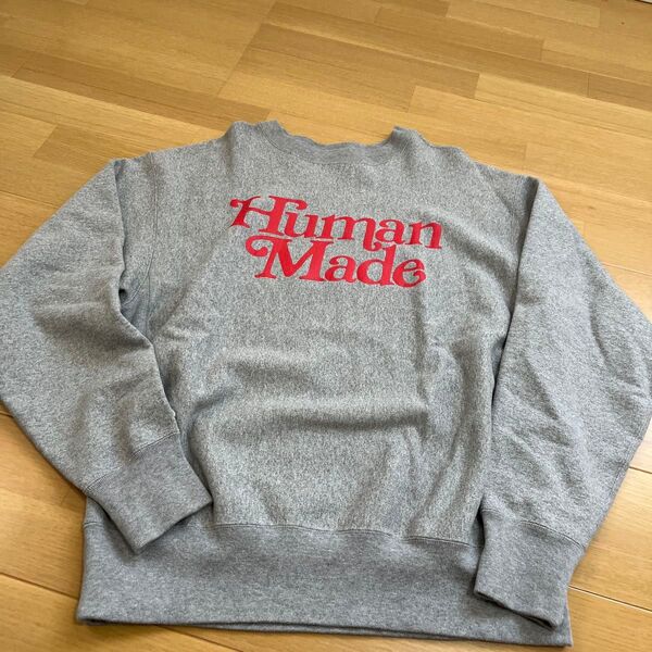 HUMAN MADE ヒューマンメイド ガールズドントクライ コラボ スウェット トレーナー XLサイズ