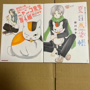 夏目友人帳 ファンブック2冊 夏目画楽帳 ニャンコ先生友人帳