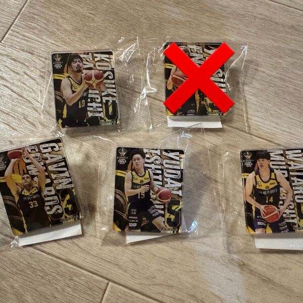 Bリーグファイナル 宇都宮ブレックス アクリルバッジ