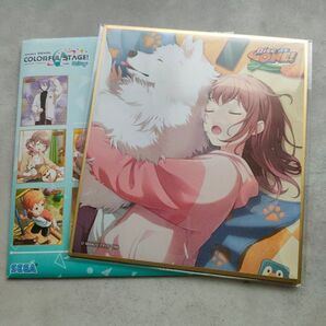 プロセカ 花里みのり ミニ色紙 45A 特訓前 モモジャン