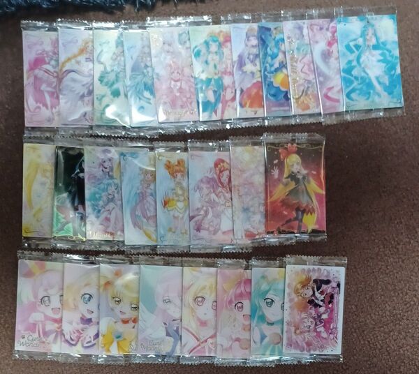 プリキュア ウエハース コンプ 10 hr コンプリート フルコンプ わんだふる フレンディ ハート サンシャイン ミルキー