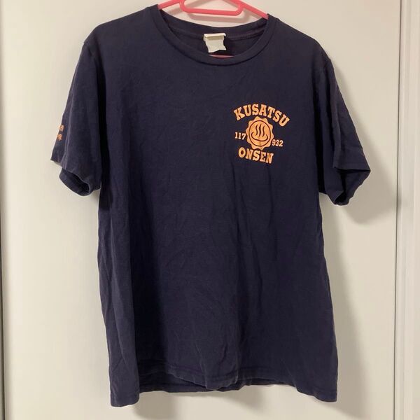 豊天商店 半袖Tシャツ ネイビー