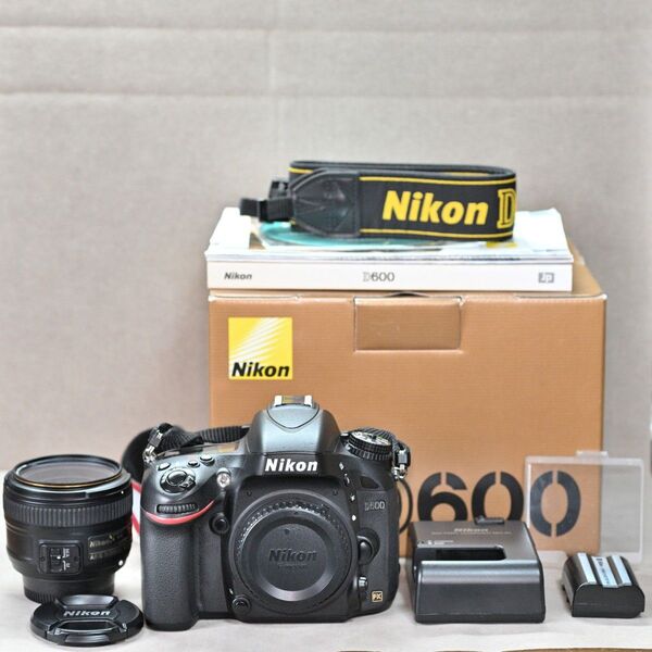 NIKON D600 + 50mm単焦点レンズ