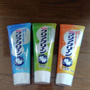 クリアクリーン 薬用ハミガキ 3個セット Kao 花王 歯磨き粉 100g
