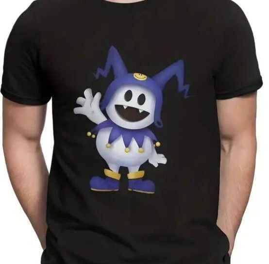 【新品】ジャックフロスト Tシャツ メンズ M L ヒーホー 女神転生 メガテン ペルソナ ソウルハッカーズ