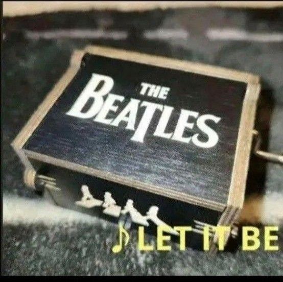 【新品】BEATLES ビートルズ オルゴール インテリア 雑貨 アメリカン雑貨 LET IT BE