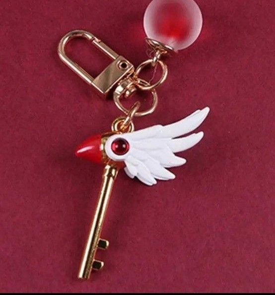 【新品】カードキャプターさくら CCさくら 封印の杖 杖 キーホルダー