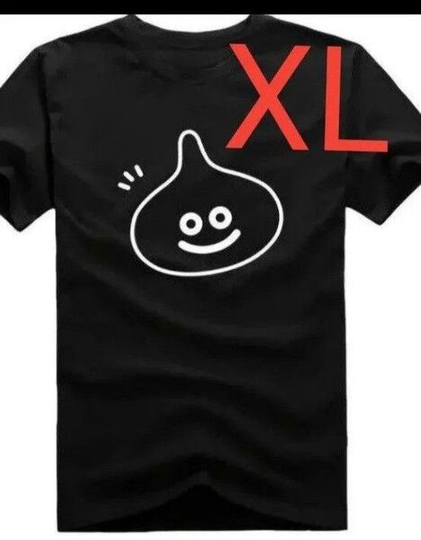 【新品】ドラクエ スライム Tシャツ 半袖 黒 XL メンズ ドラゴンクエスト