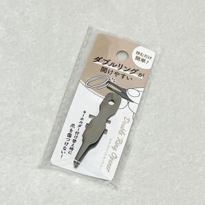 【新品未使用】セリアダブルリングオープナー 1個 ハンドメイド 手芸 材料 キーホルダー
