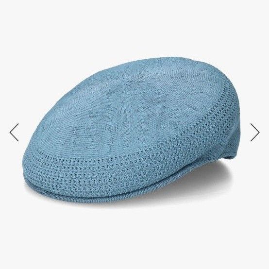 KANGOL カンゴール ハンチング帽 トロピック504ベントエアーデニムブルー試着のみ新品!!