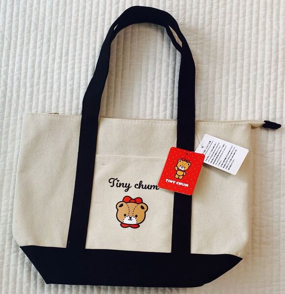 【未使用タグ付き】サンリオキャラクターズ タイニーチャム tiny chum トートバッグ ハローキティ