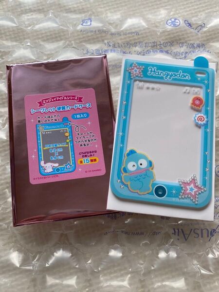 サンリオキャラクターズ シークレット硬質カードケース ハンギョドン エンジョイアイドル 全15種類 完売商品 最新商品